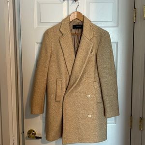 Zara Basic Soft Peacoat Size XSmall Womens